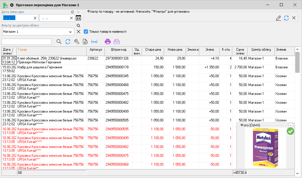 Протокол переоцінки